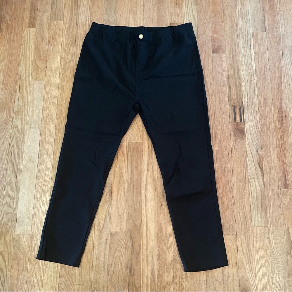 Shein Curve black pull on pants 3XL